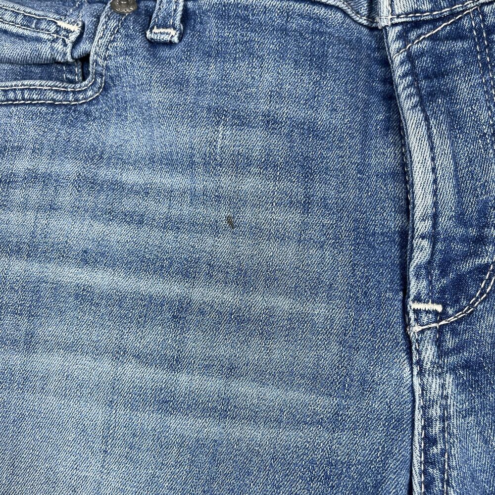 Ariat REAL Jeans Womens 16 WR Blue Bootcut Mid Rise Embroidered Stretch Denim - Picture 3 of 14